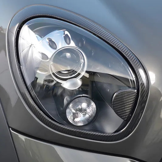 MINI Countryman (BMW) Carbon Fibre Head Light Surrounds 14-18