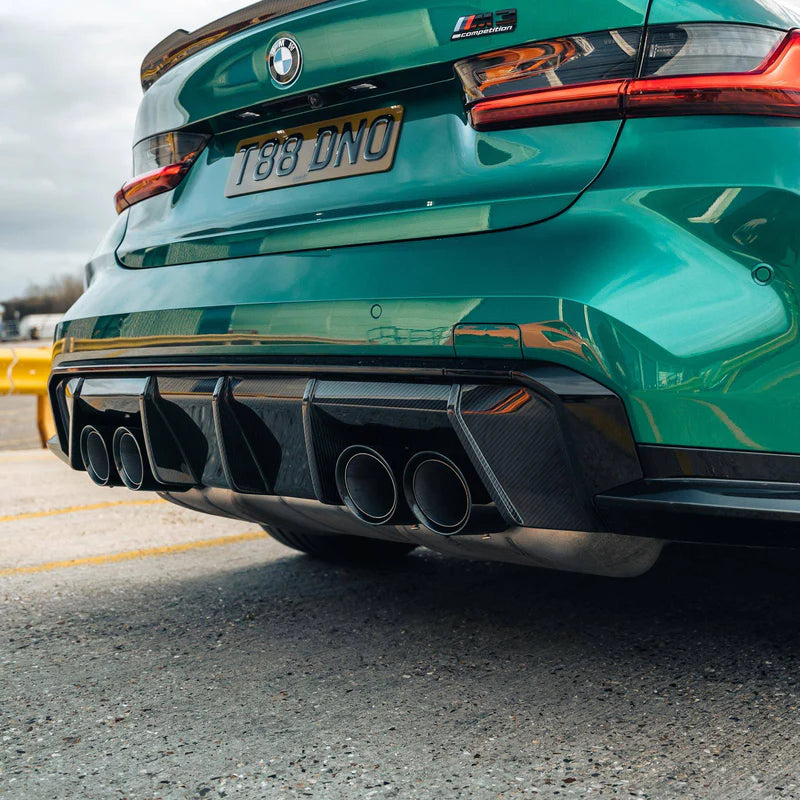BMW G80/G81 M3 Carbon Fibre Rear Diffuser