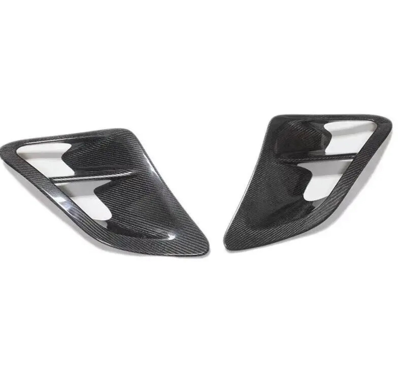 Porsche 997 Turbo Carbon Fibre Intercooler Scoops