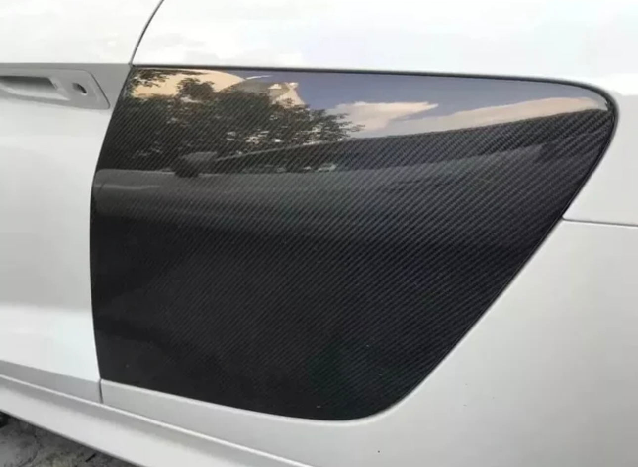 AUDI R8 V10 CARBON FIBRE SIDE BLADES 08-15