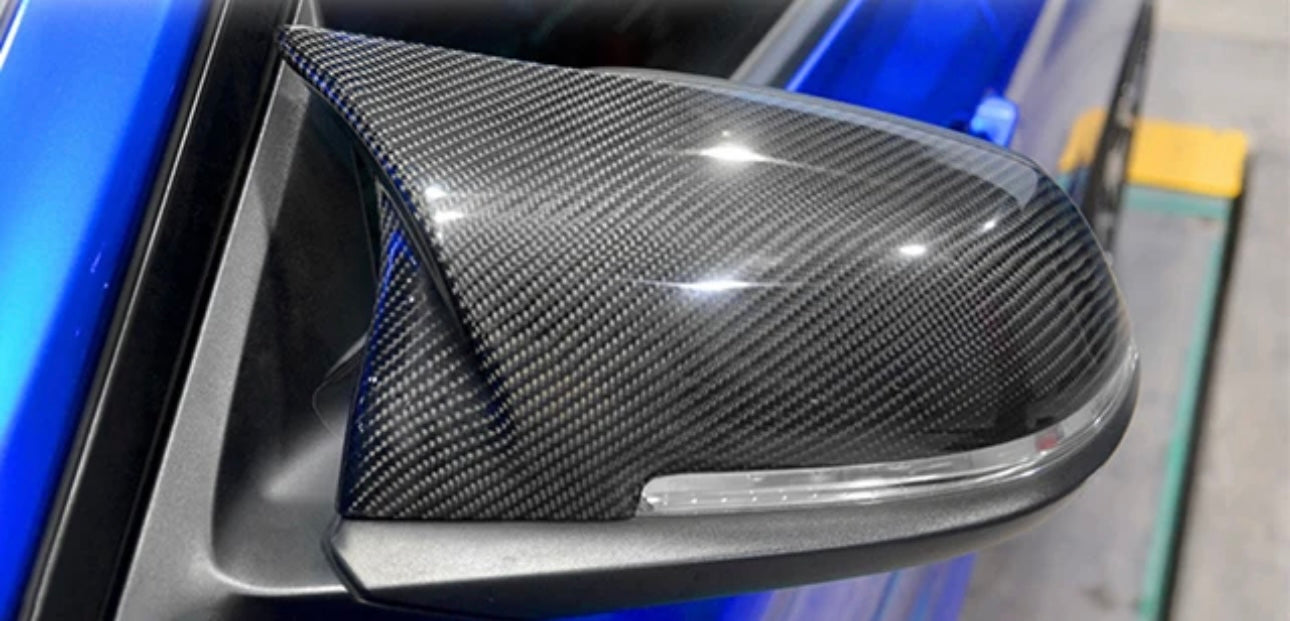 BMW F10 OEM To M Style Carbon Fibre Wing Mirrors