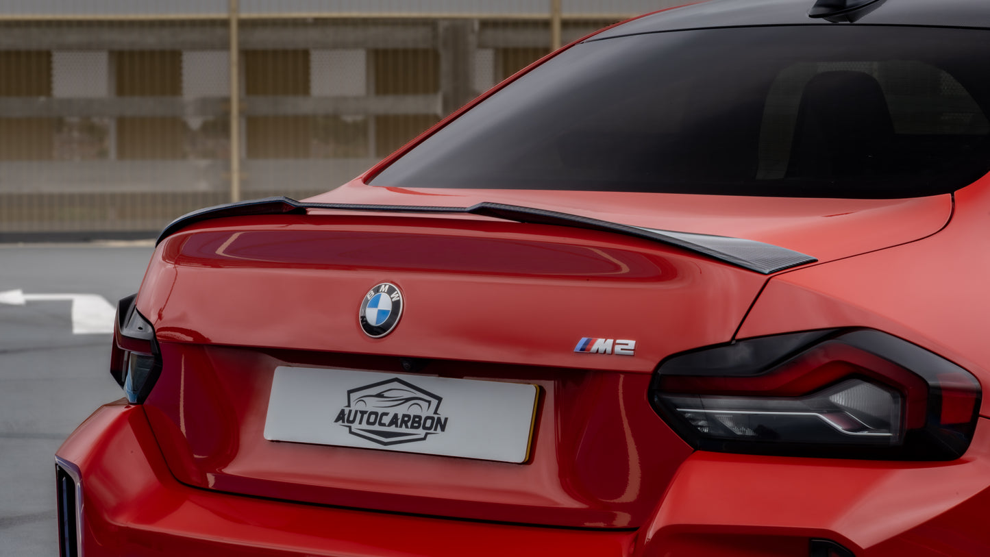 BMW G87 M2 Carbon Fibre Boot Spoiler