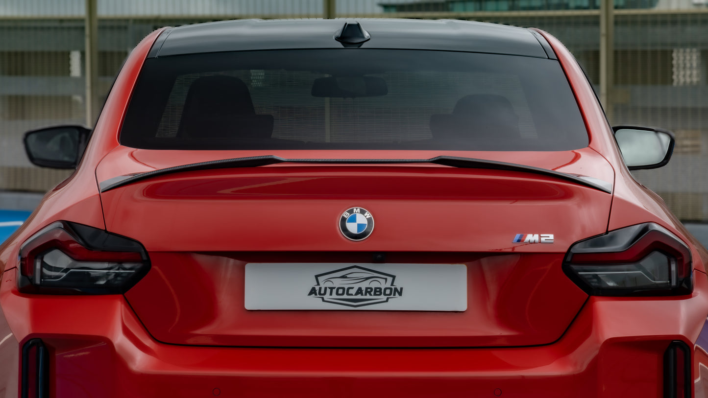 BMW G87 M2 Carbon Fibre Boot Spoiler