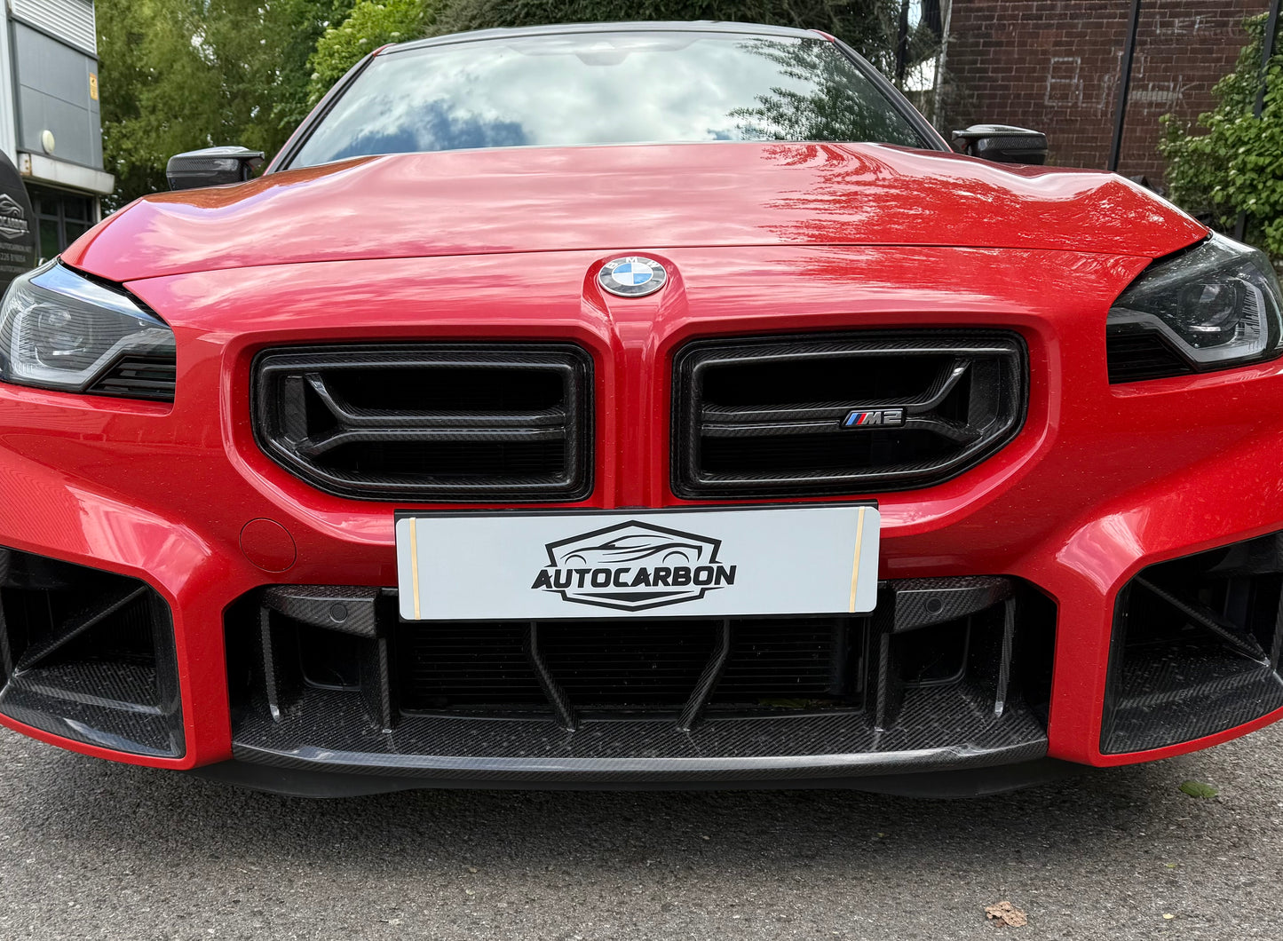 BMW G87 M2 Carbon Fibre Front Lower Grill