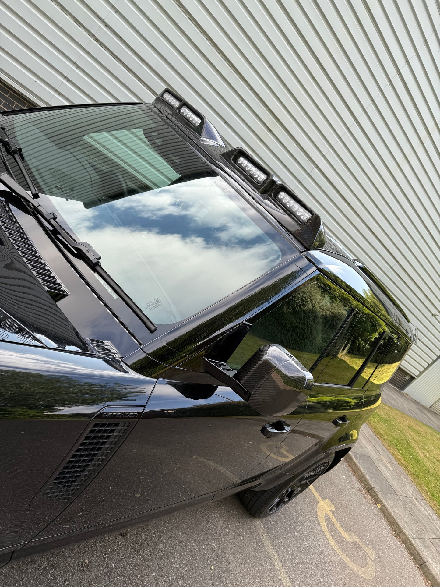 Land Rover Defender L663 Carbon Fibre Light Bar